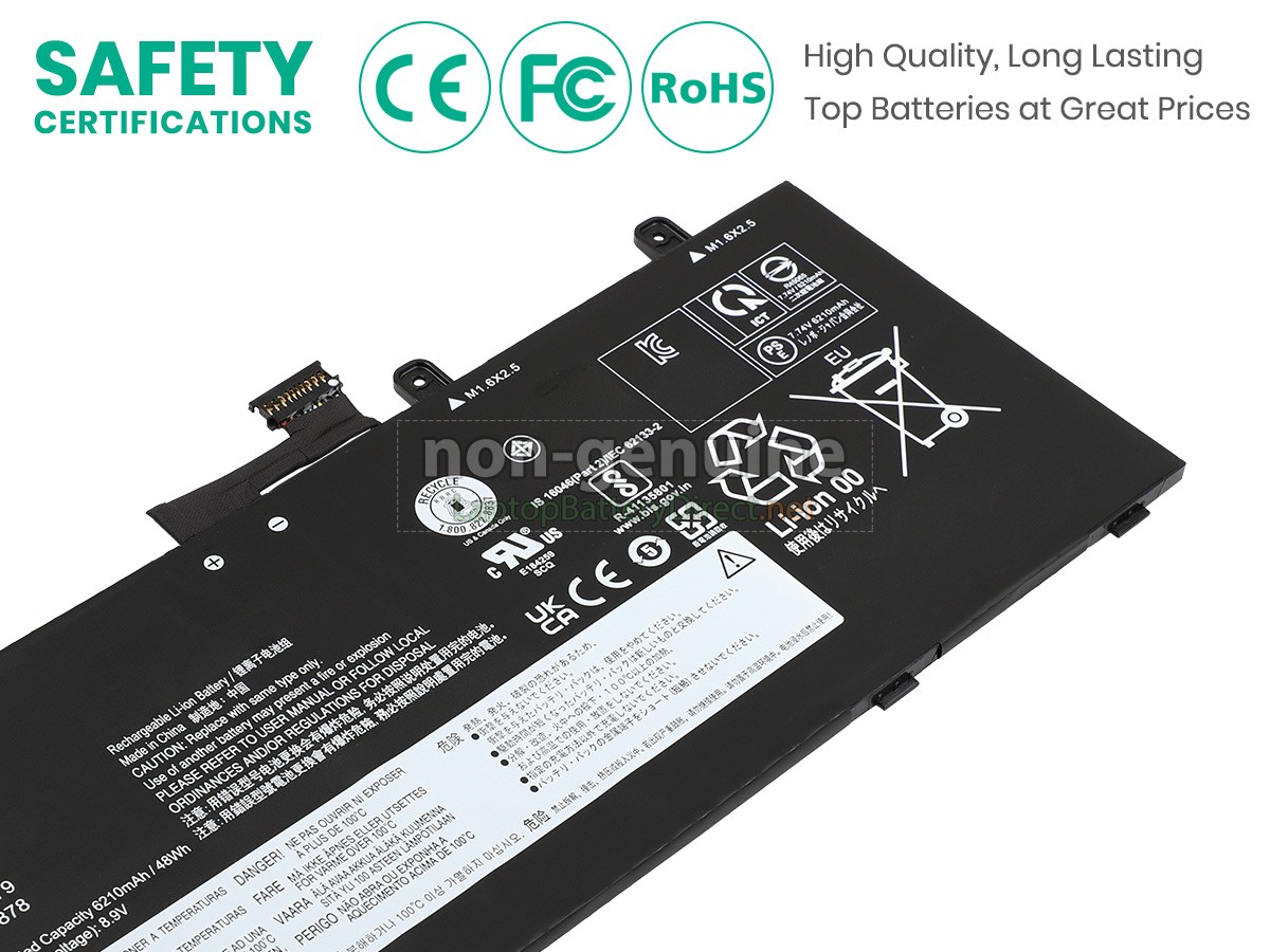 replacement Lenovo ThinkPad X13S GEN 1-21BX000PPG battery