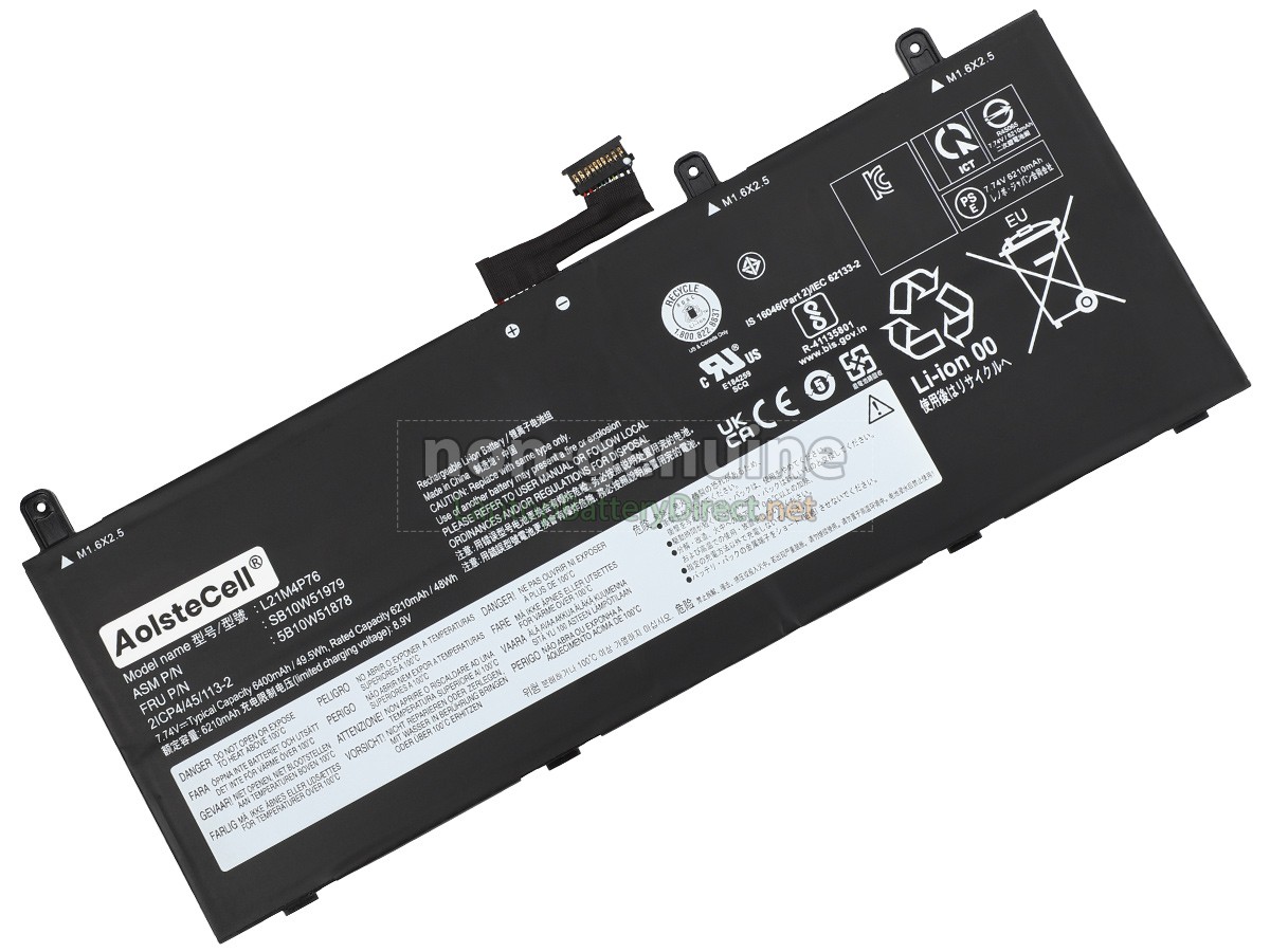 replacement Lenovo ThinkPad X13S GEN 1-21BX000PPG battery