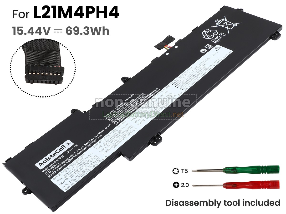 replacement Lenovo THINKBOOK PLUS G3 IAP-21EL000CLT battery