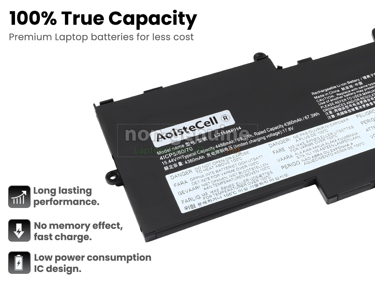 replacement Lenovo THINKBOOK PLUS G3 IAP-21EL000CLT battery