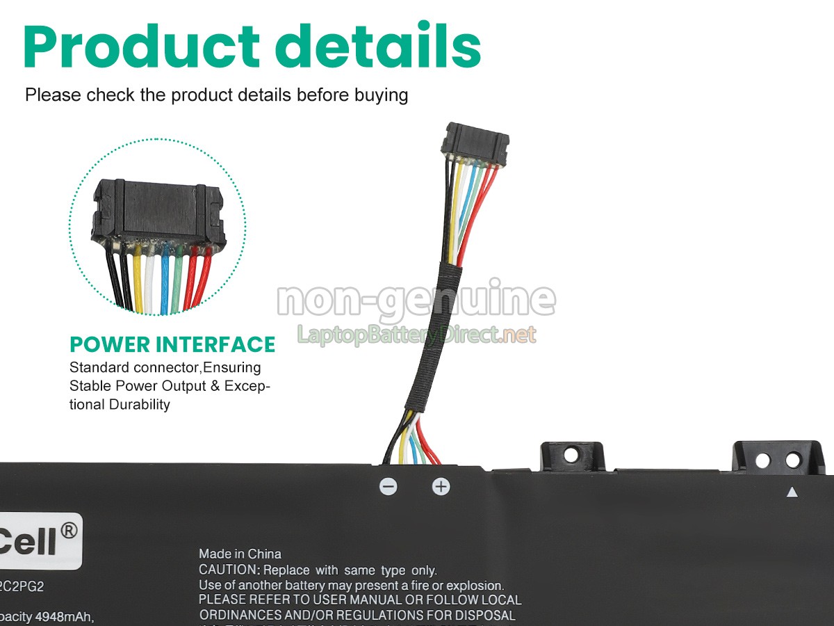 replacement Lenovo 5B11K24747 battery