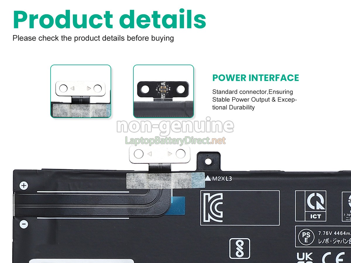 replacement Lenovo IdeaPad DUET 3 11IAN8-82XK005KSC battery
