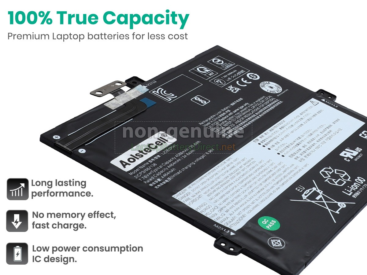 replacement Lenovo IdeaPad DUET 3 11IAN8-82XK005KSC battery