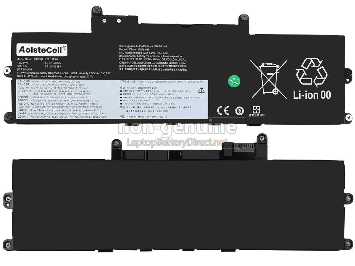 replacement Lenovo L22C3P77 battery