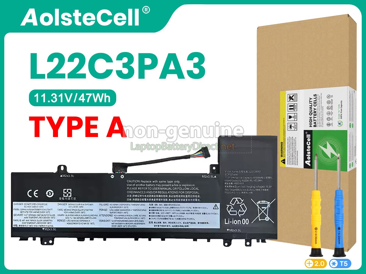 replacement Lenovo IdeaPad SLIM 5 14ABR8-82XE001PGE battery