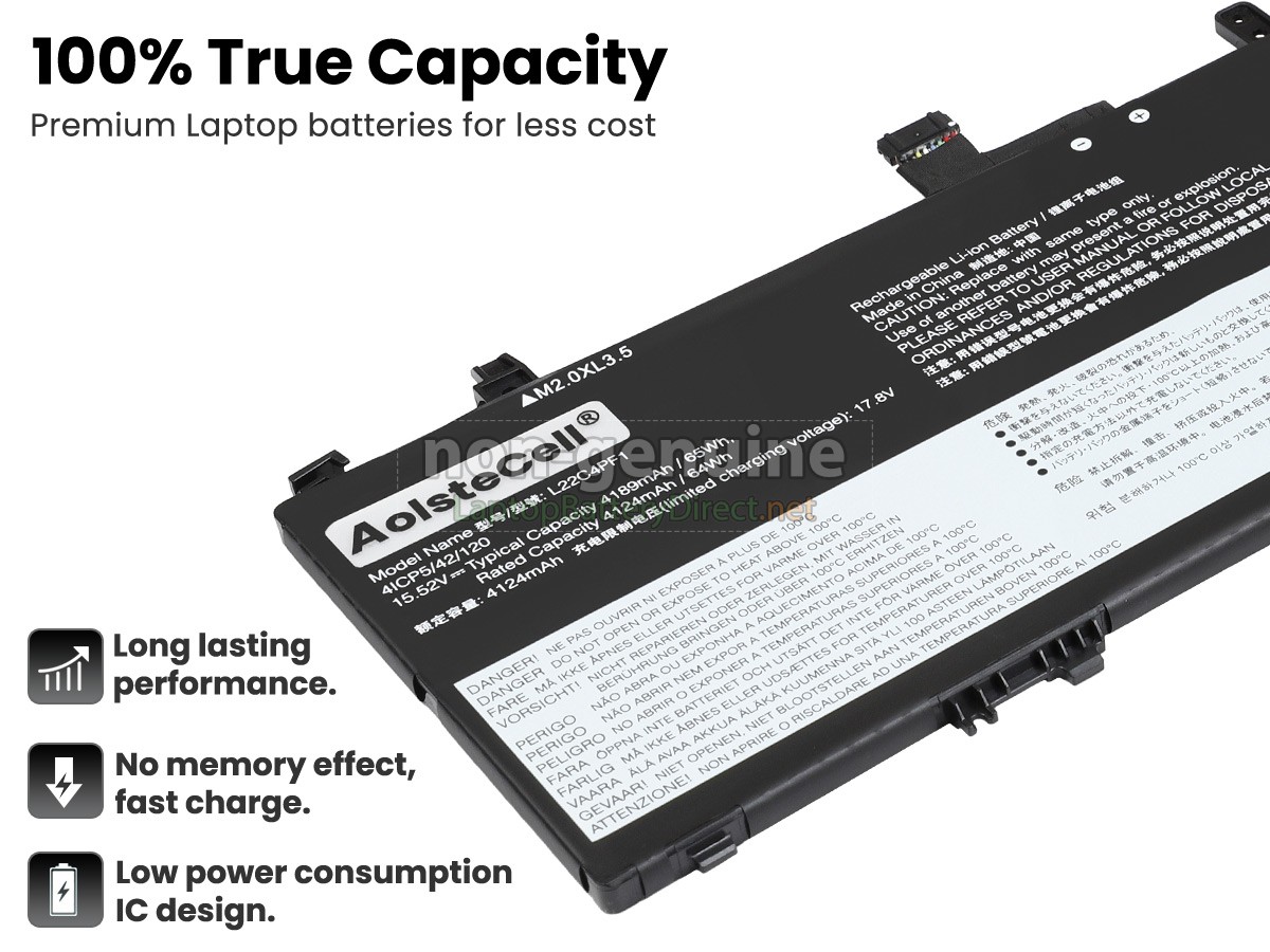 replacement Lenovo YOGA SLIM 7 14IMH9-83CV005SLM battery