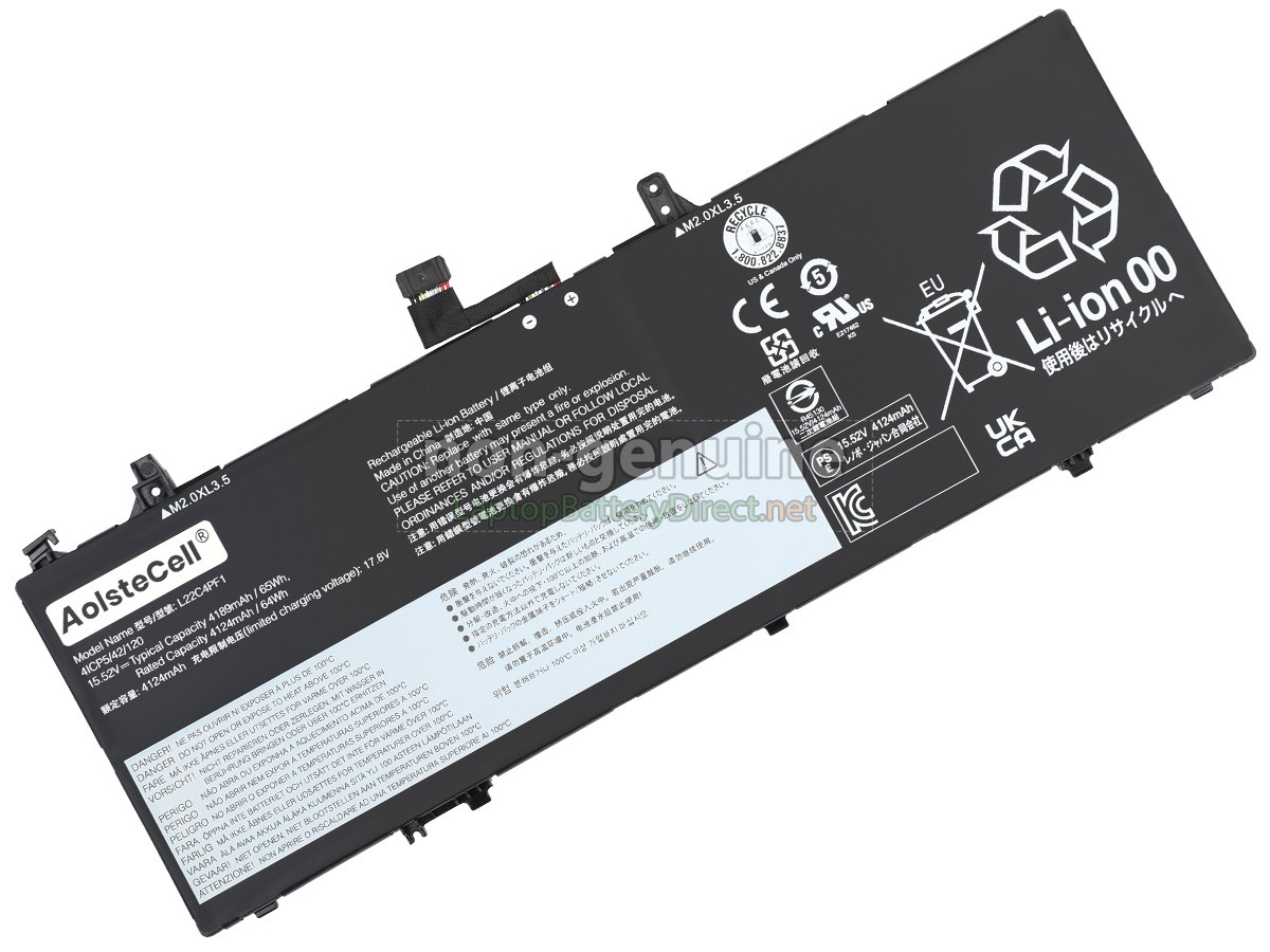 replacement Lenovo YOGA SLIM 7 14IMH9-83CV005SLM battery