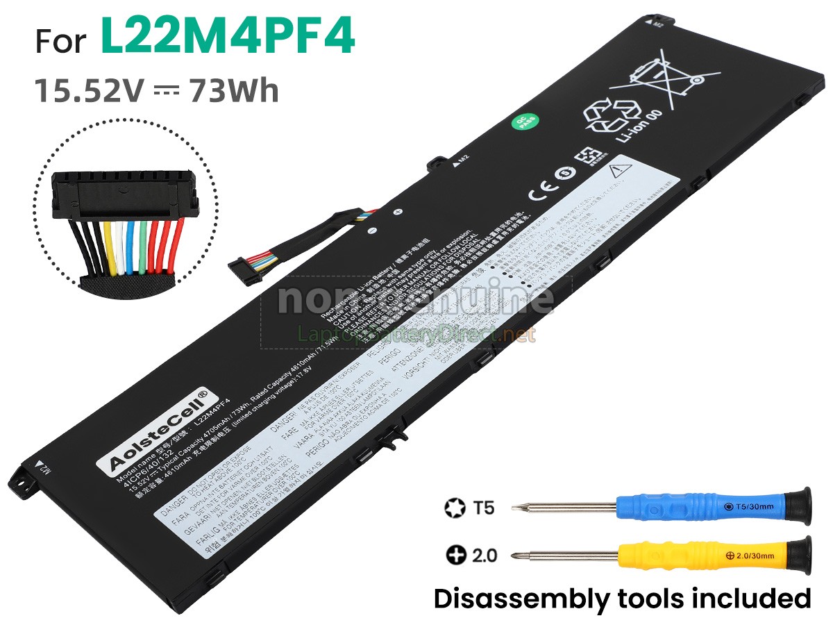 replacement Lenovo YOGA PRO 7 14IMH9-83E2005SMZ battery