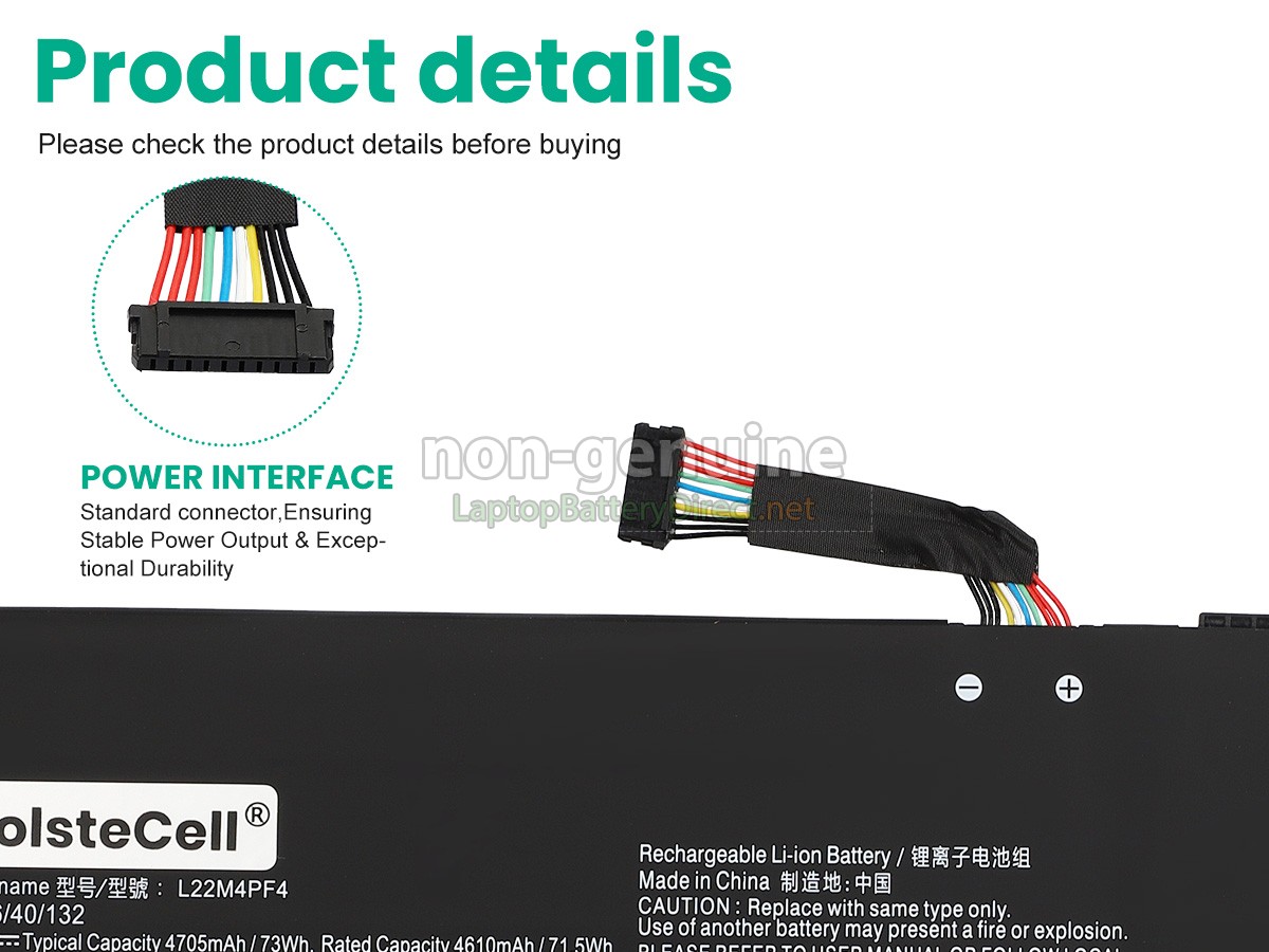 replacement Lenovo YOGA PRO 7 14IMH9-83E2005SMZ battery