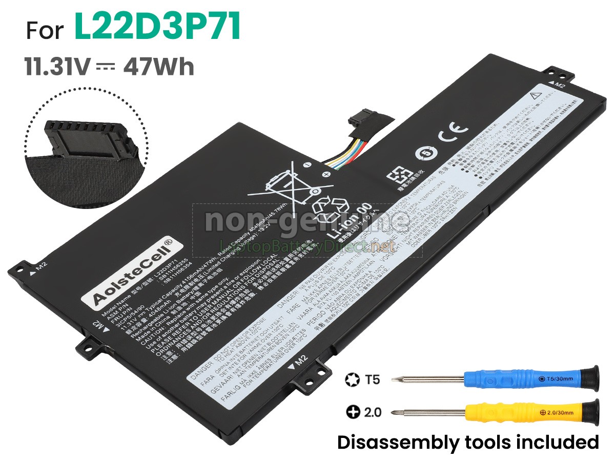 replacement Lenovo 300W YOGA GEN 4-82VM000MAD battery