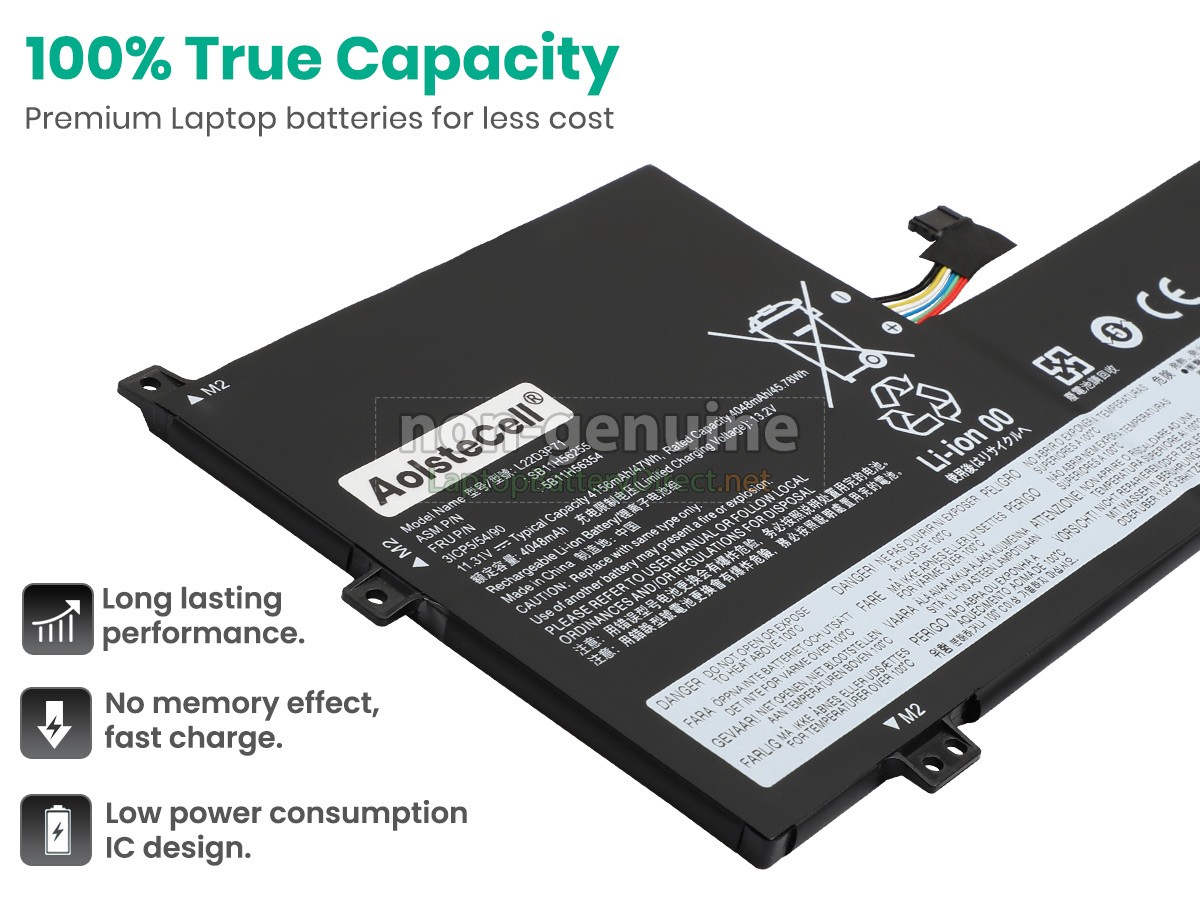 replacement Lenovo 300W YOGA GEN 4-82VM000MAD battery