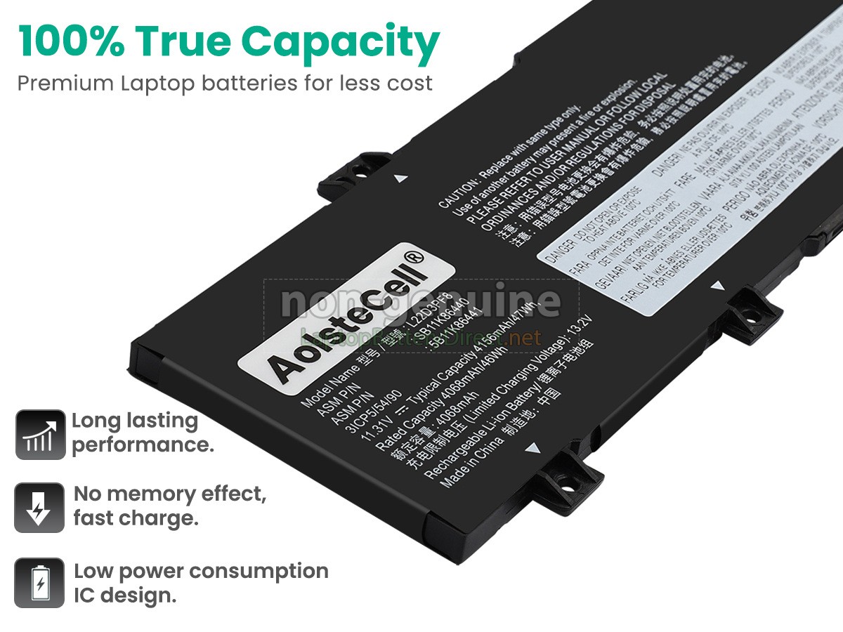 replacement Lenovo L22D3PF8 battery