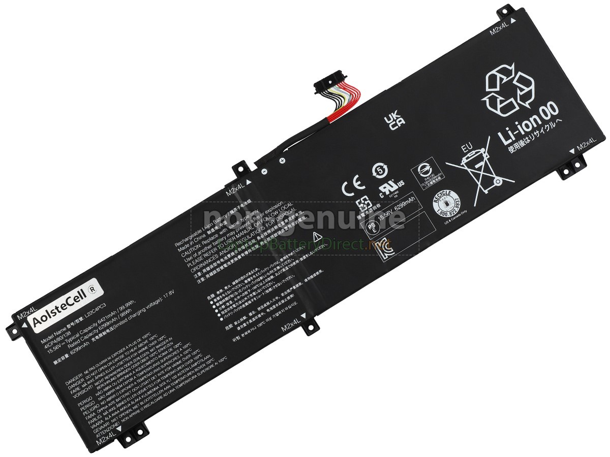 replacement Lenovo LEGION SLIM 7 16IRH8-82Y3001RAX battery