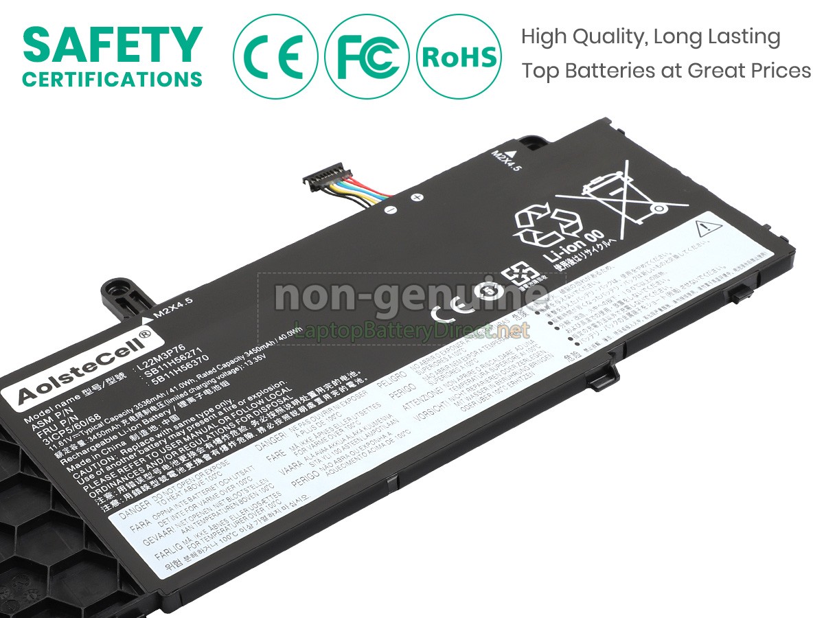 replacement Lenovo L22M3P76 battery