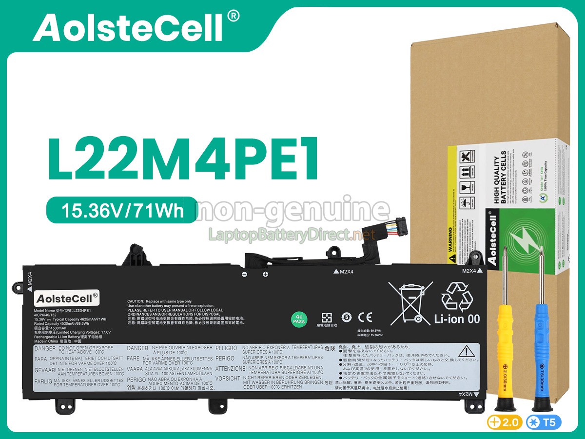 replacement Lenovo L22M4PE1 battery