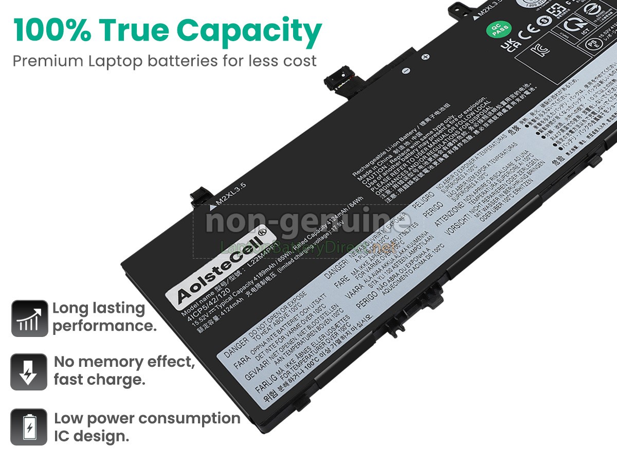 replacement Lenovo YOGA SLIM 6 14APU8-82X30044MH battery