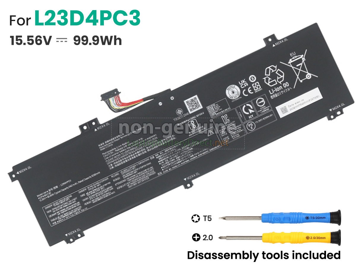 replacement Lenovo L23B4PC3 battery
