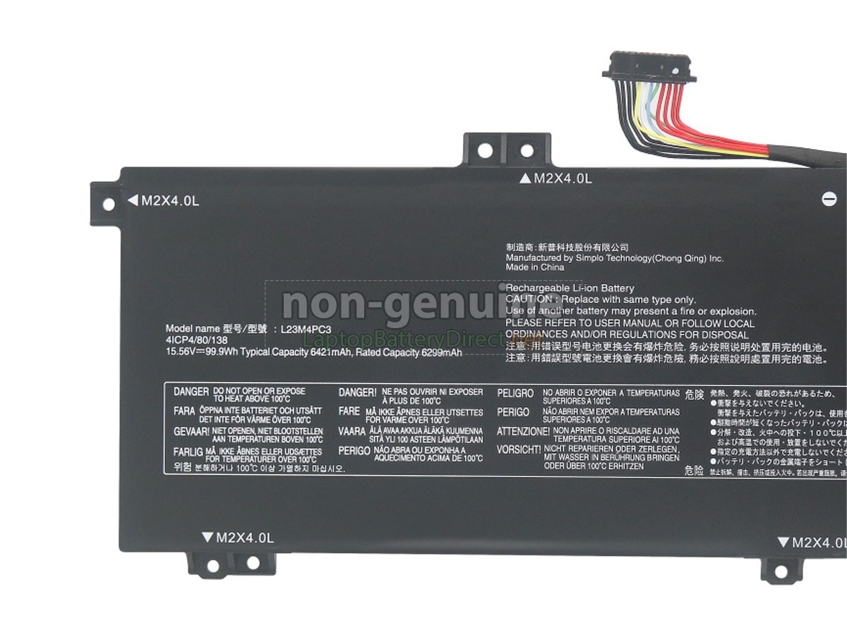 replacement Lenovo L23B4PC3 battery