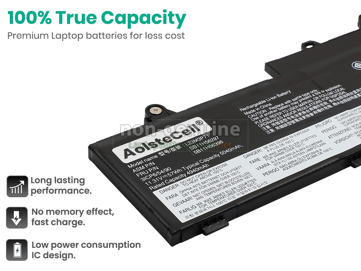 replacement Lenovo L23B3P71 battery