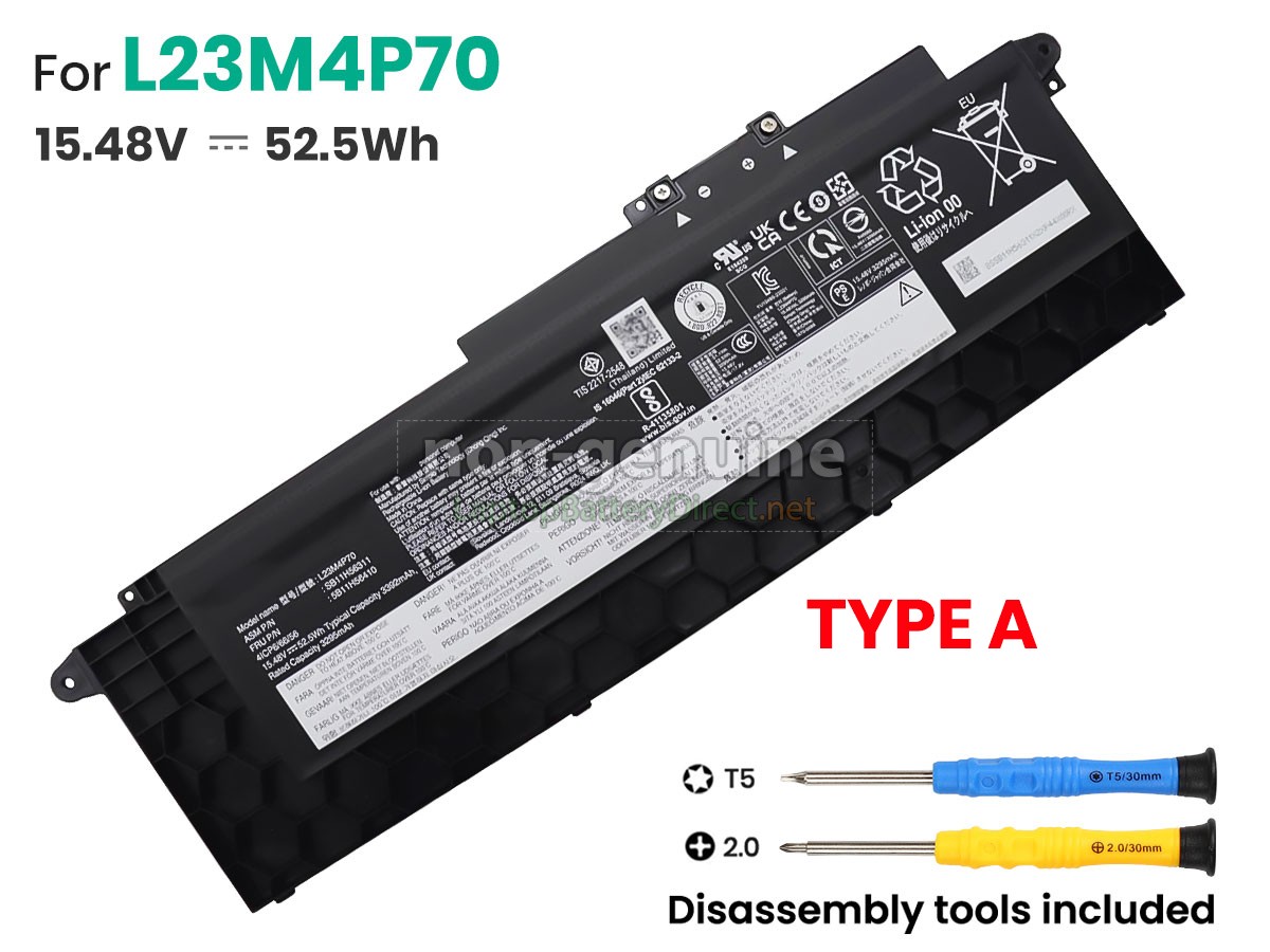 replacement Lenovo ThinkPad T16 GEN 3-21MN005WMD battery