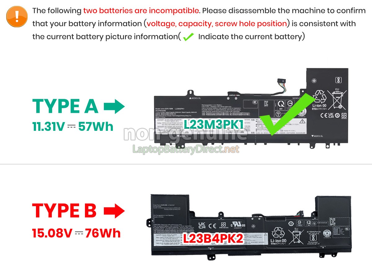 replacement Lenovo IdeaPad SLIM 5 15IRU9-83D0001PKR battery