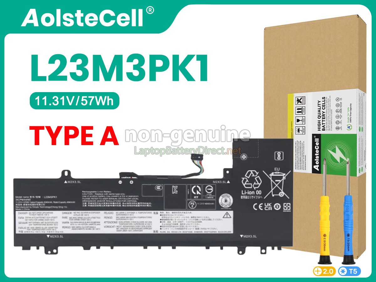 replacement Lenovo IdeaPad SLIM 5 15IRU9-83D0001PKR battery