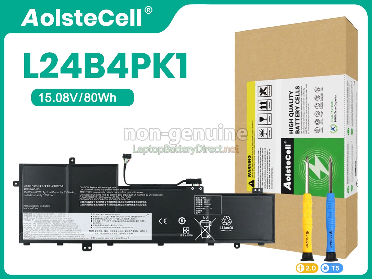replacement Lenovo L24D4PK1 battery