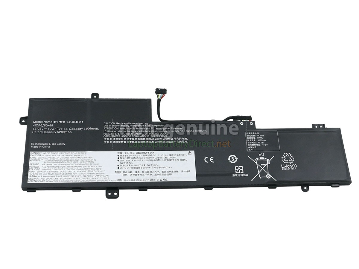 replacement Lenovo L24D4PK1 battery