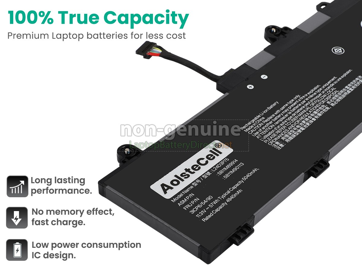 replacement Lenovo L24D3P75 battery