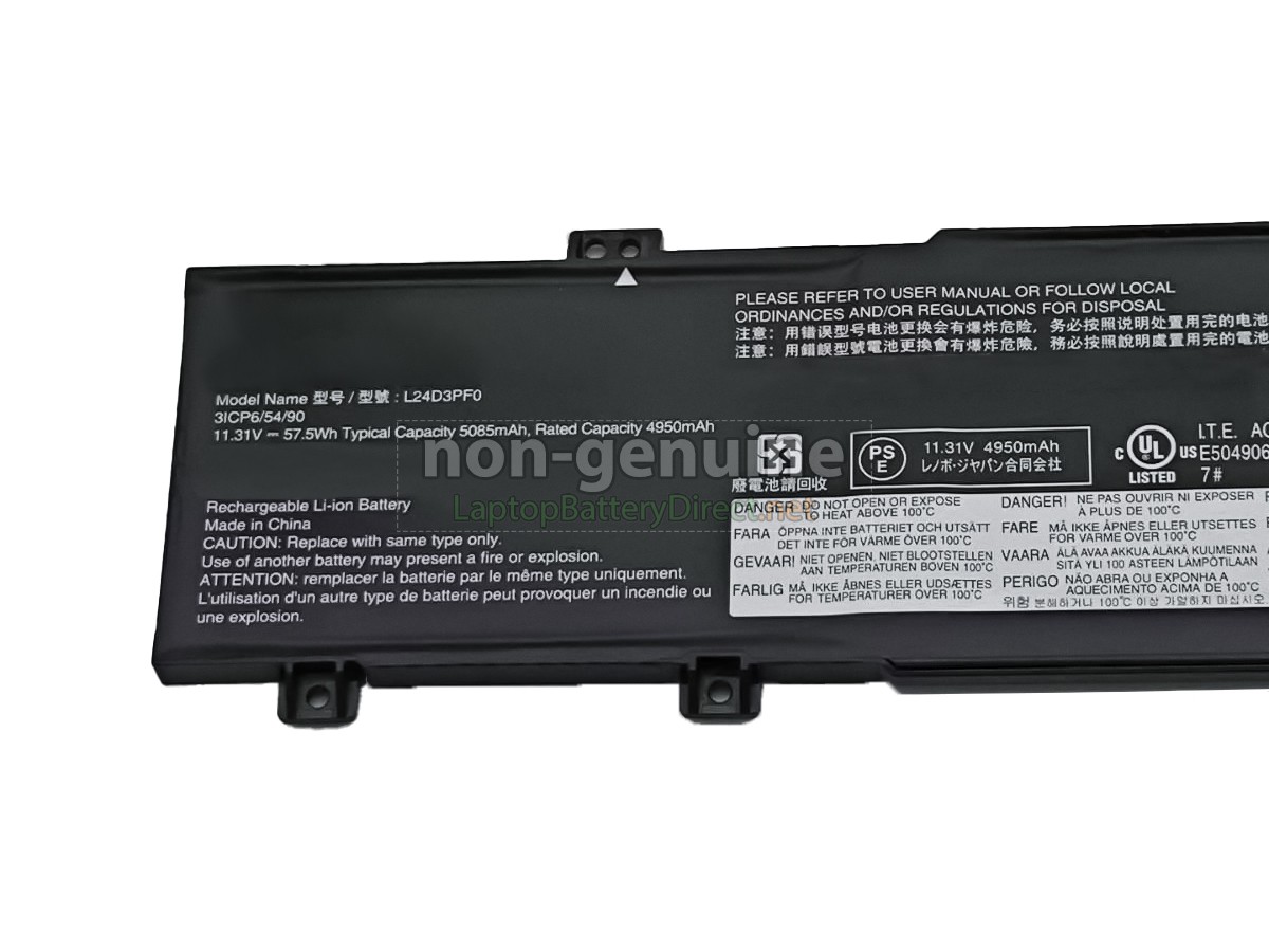 replacement Lenovo LOQ 15IAX9E-83LK00BSSC battery