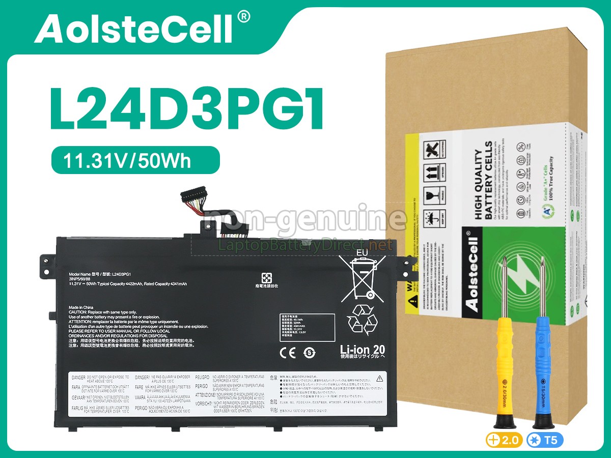 replacement Lenovo L24B3PG1 battery