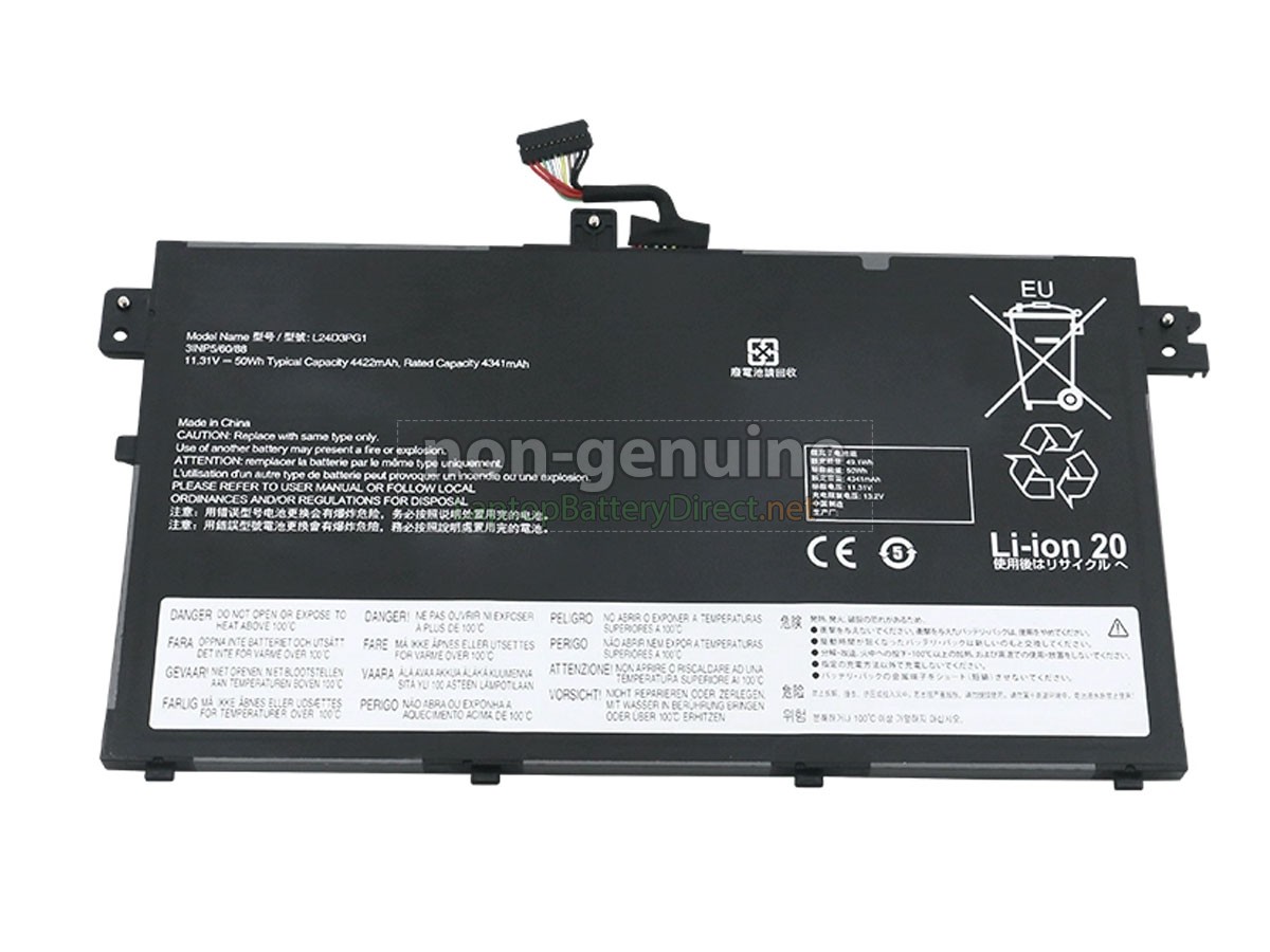 replacement Lenovo L24B3PG1 battery