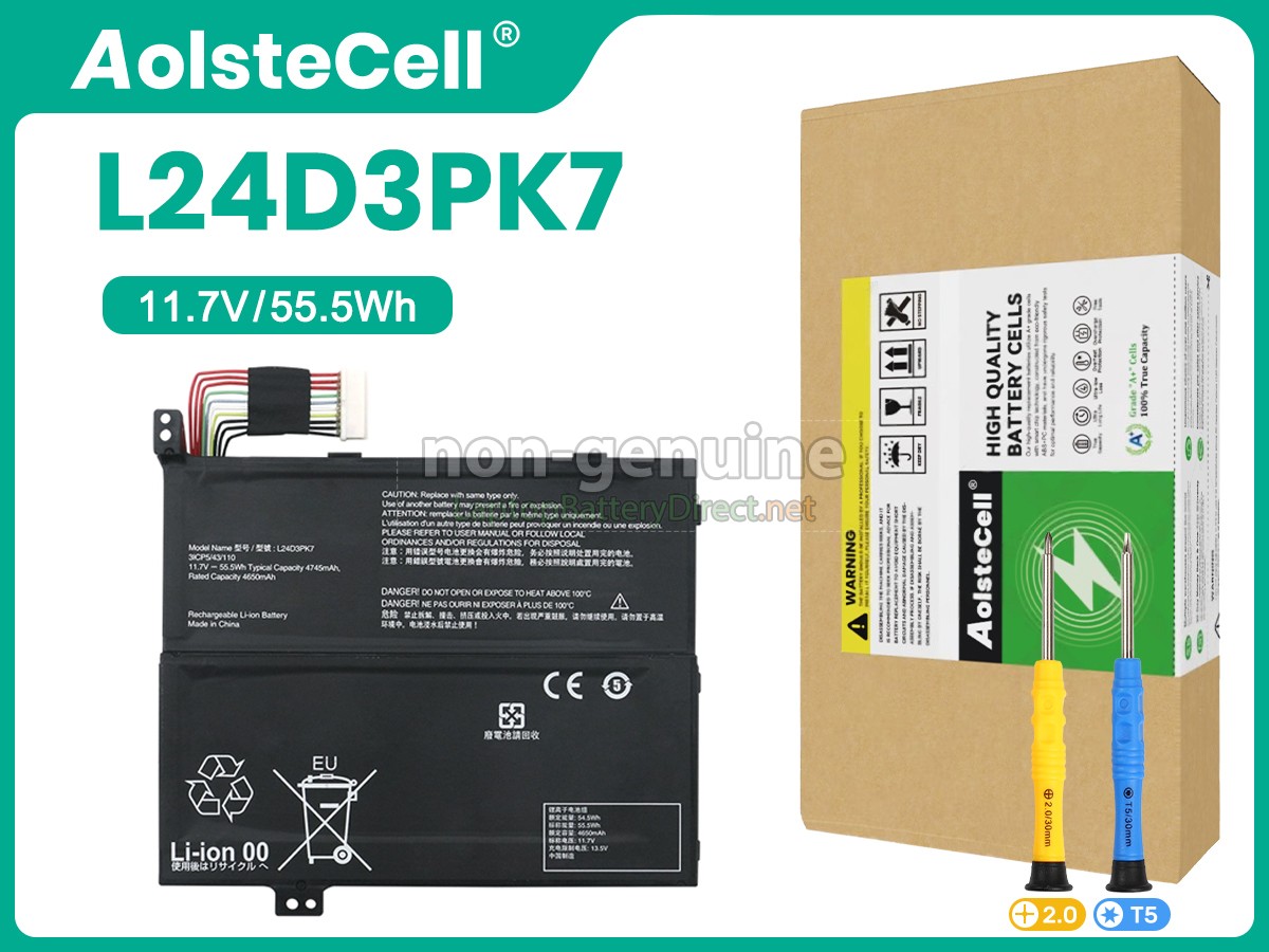 replacement Lenovo L24D3PK7 battery