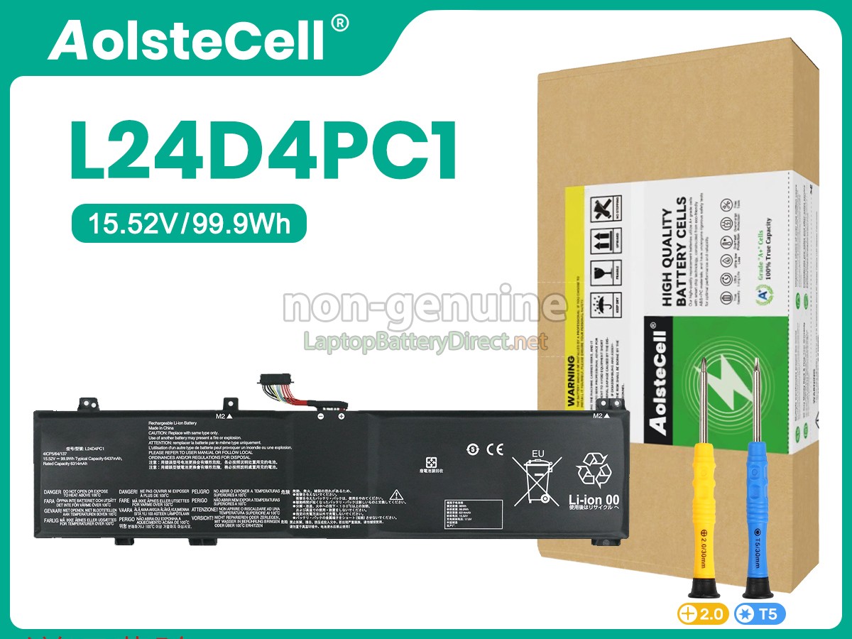 replacement Lenovo L24C4PC1 battery