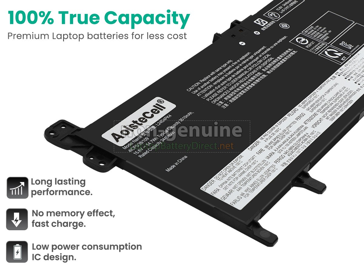 replacement Lenovo 5B11Q01970 battery