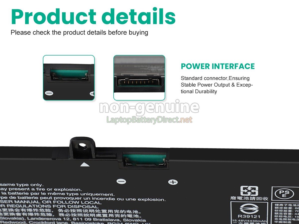 replacement Lenovo YOGA 7 2-IN-1 14AKP10-83JR005QMB battery