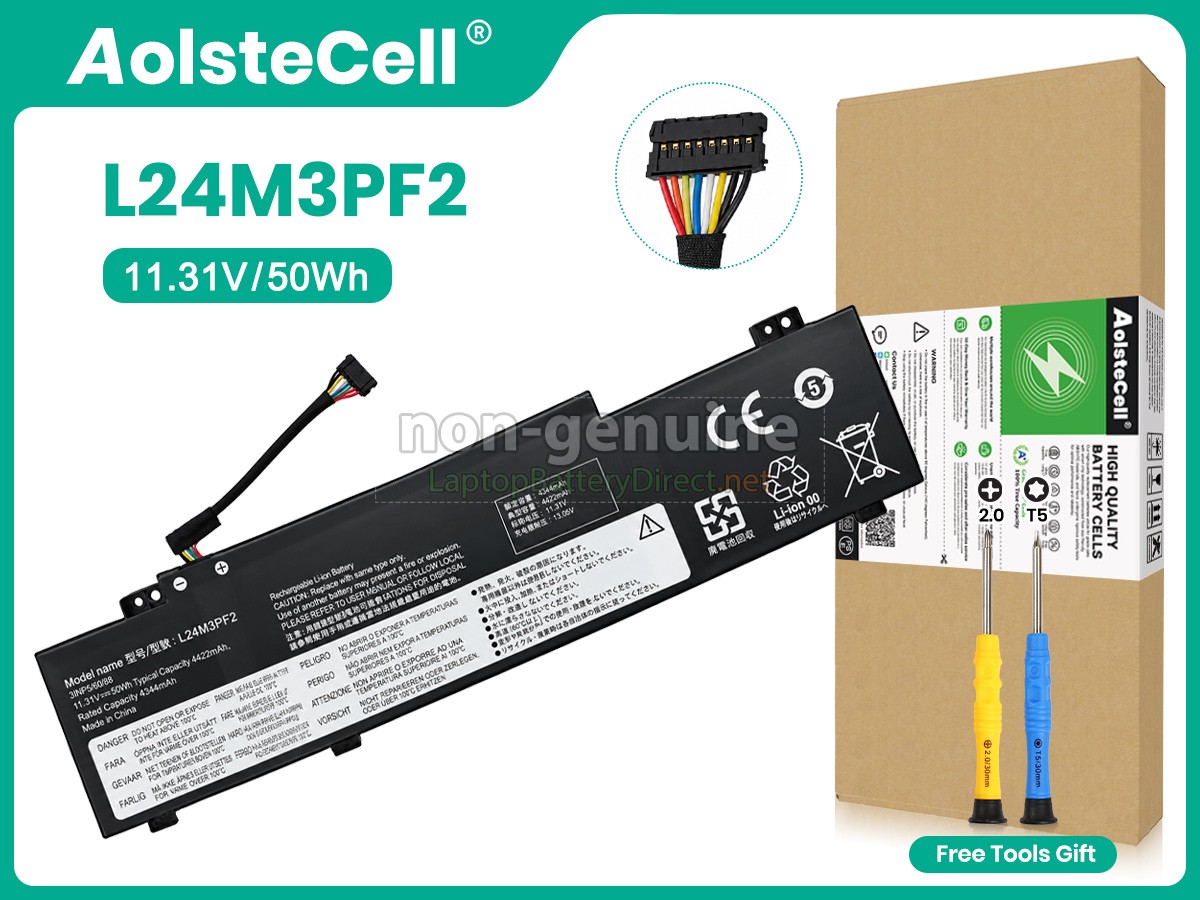 replacement Lenovo L24B3PF2 battery