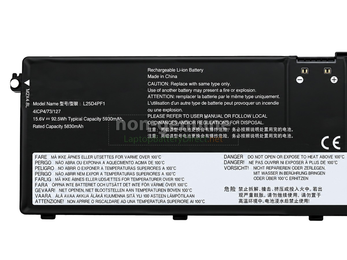 replacement Lenovo IdeaPad PRO 5 14AGP11-83SG0006RK battery