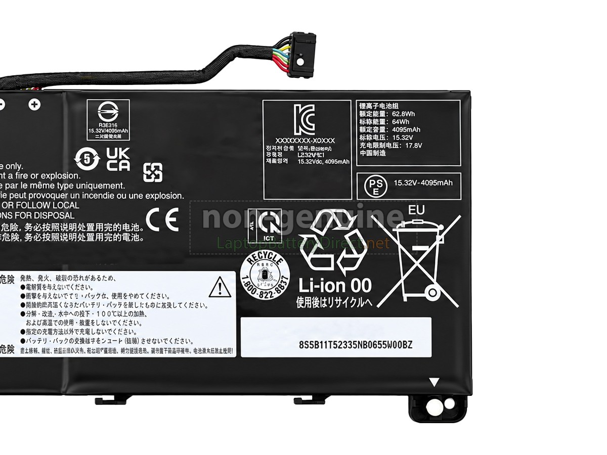 replacement Lenovo THINKBOOK 14 G9 IRL-21UY009CSG battery