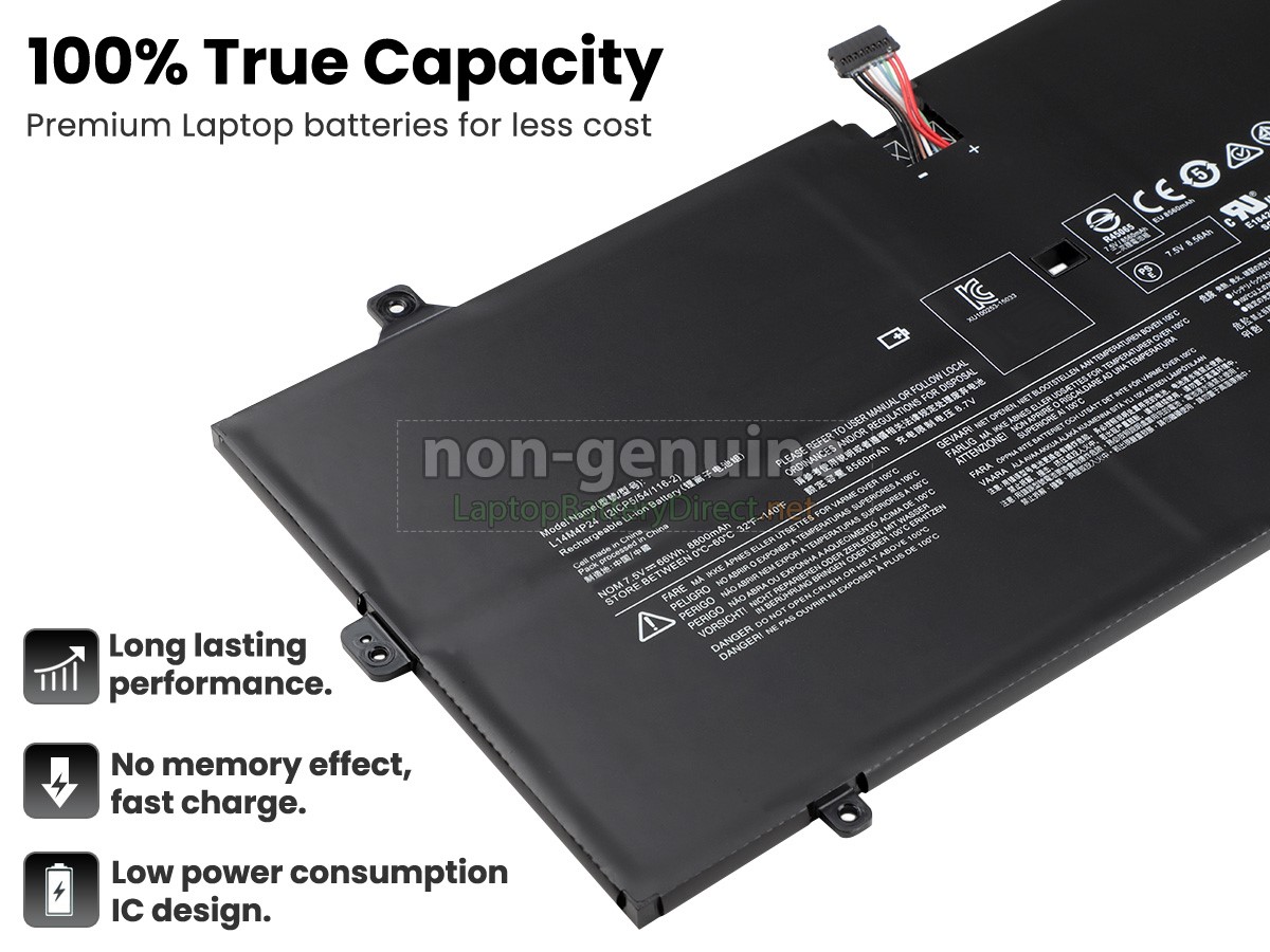 replacement Lenovo YOGA 900-13ISK2-80UE004NGE battery