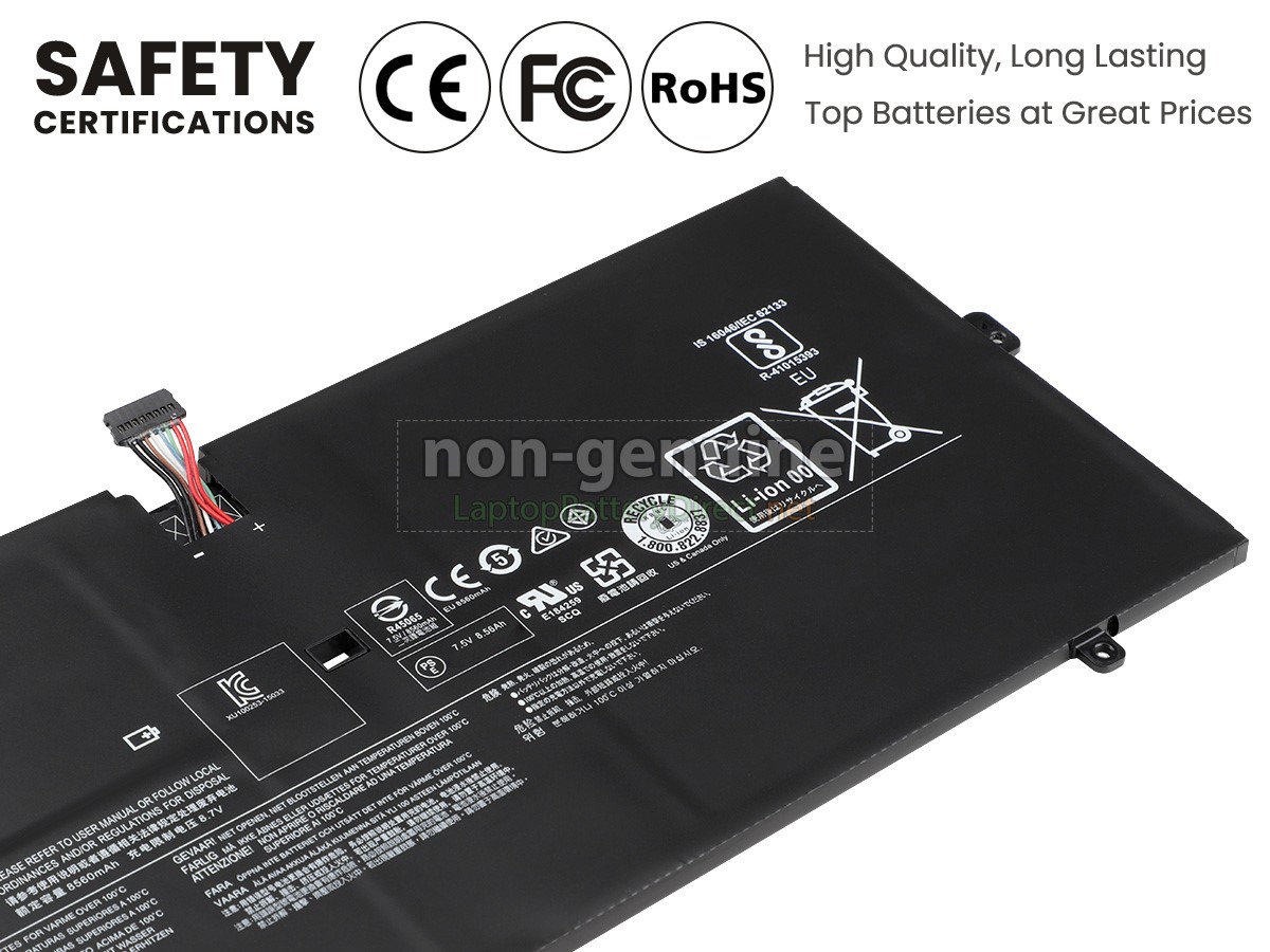 replacement Lenovo YOGA 900-13ISK2-80UE004NGE battery