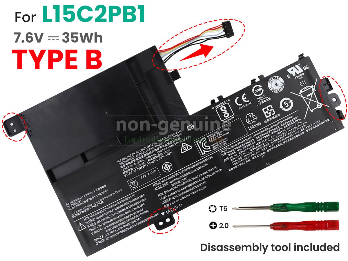 replacement Lenovo YOGA 520-14IKB-80X8 battery