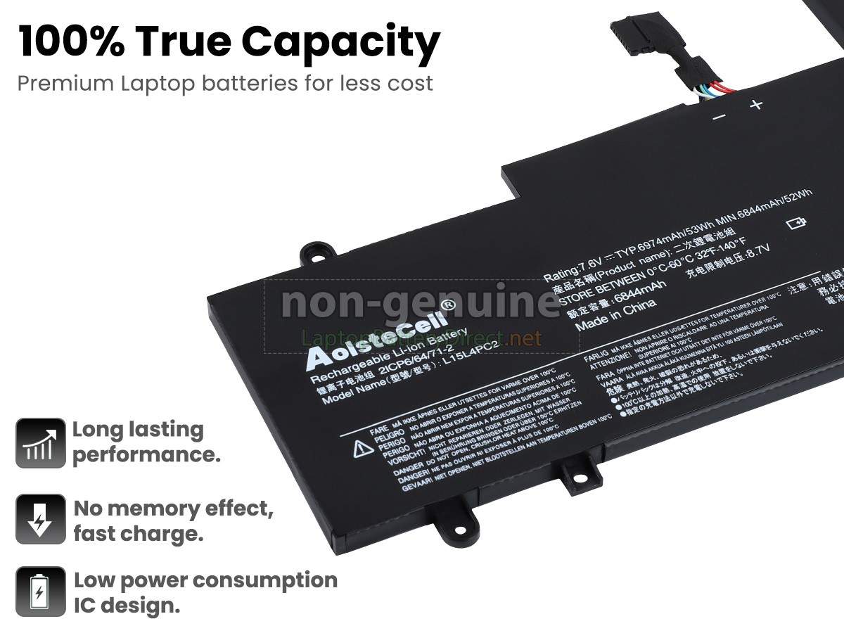 replacement Lenovo YOGA 710-15IKB-80V50009US battery