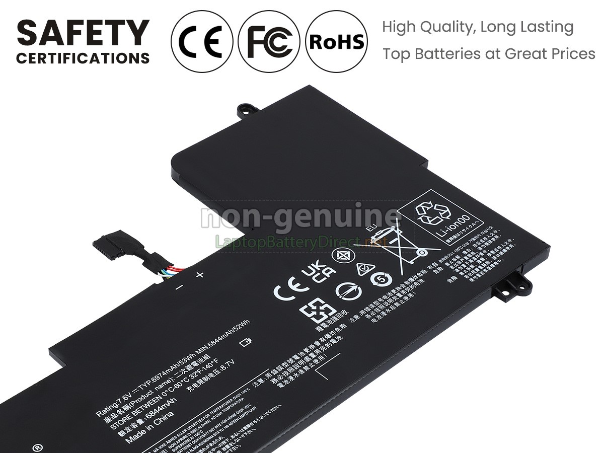 replacement Lenovo YOGA 710-15IKB-80V50009US battery