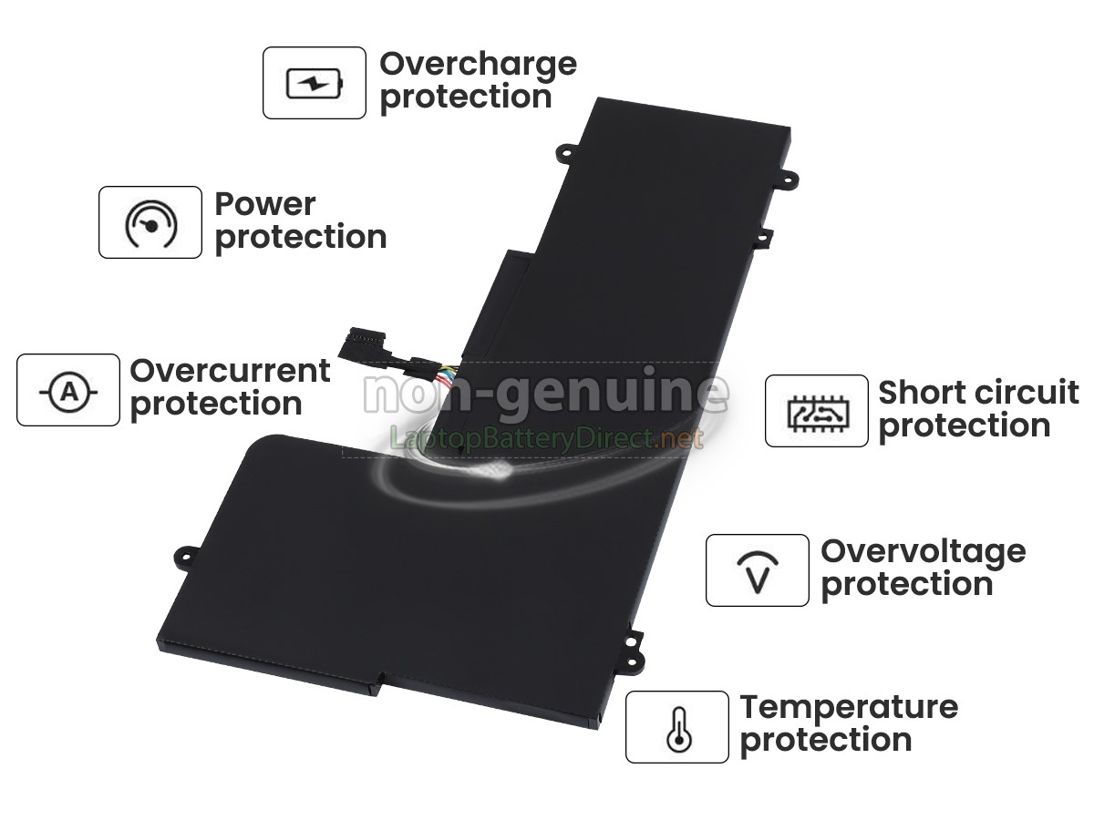 replacement Lenovo YOGA 710-15IKB-80V50009US battery