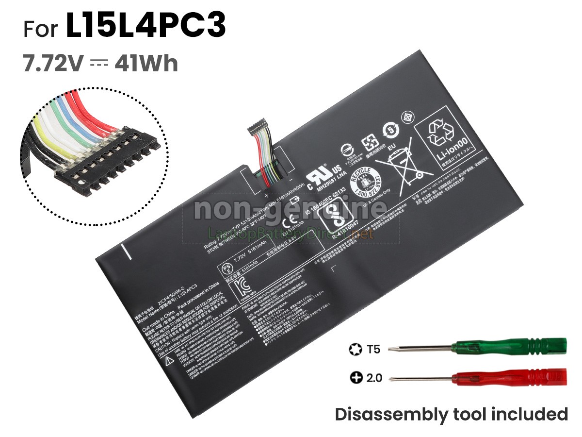 replacement Lenovo IdeaPad MIIX 720-12IKB-80VV002JGE battery