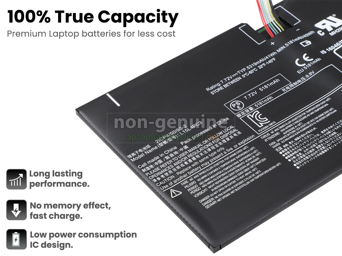 replacement Lenovo IdeaPad MIIX 720-12IKB-80VV002JGE battery