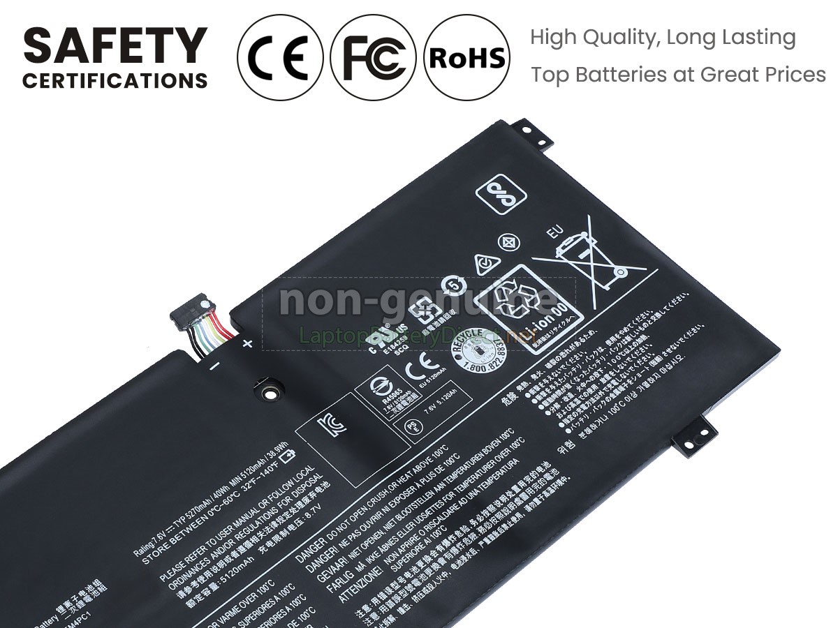 replacement Lenovo L15M4PC1 battery