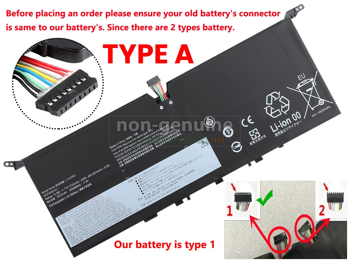 replacement Lenovo YOGA S730-13IML-81U4000JHH battery