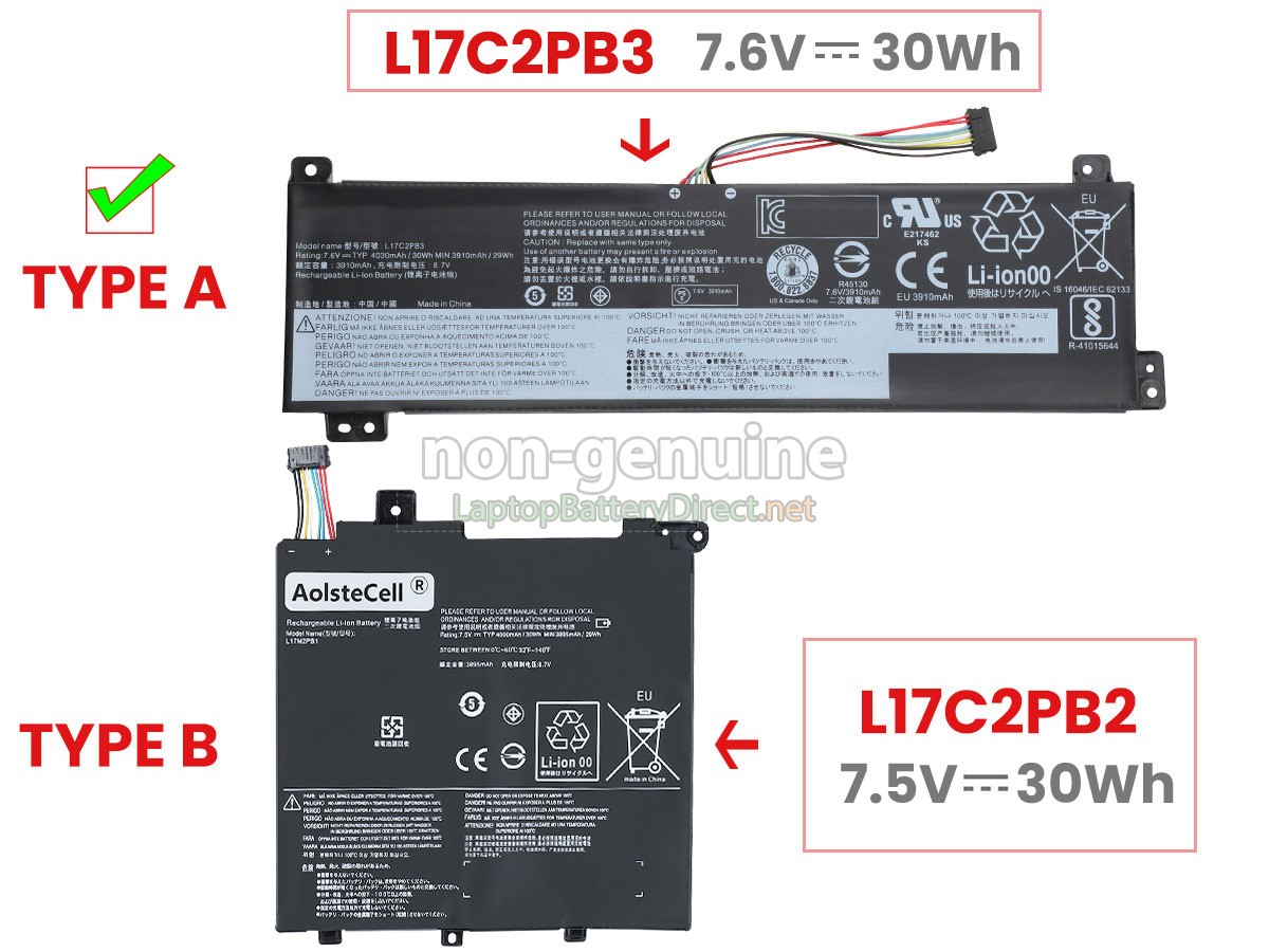 replacement Lenovo V530-15IKB battery